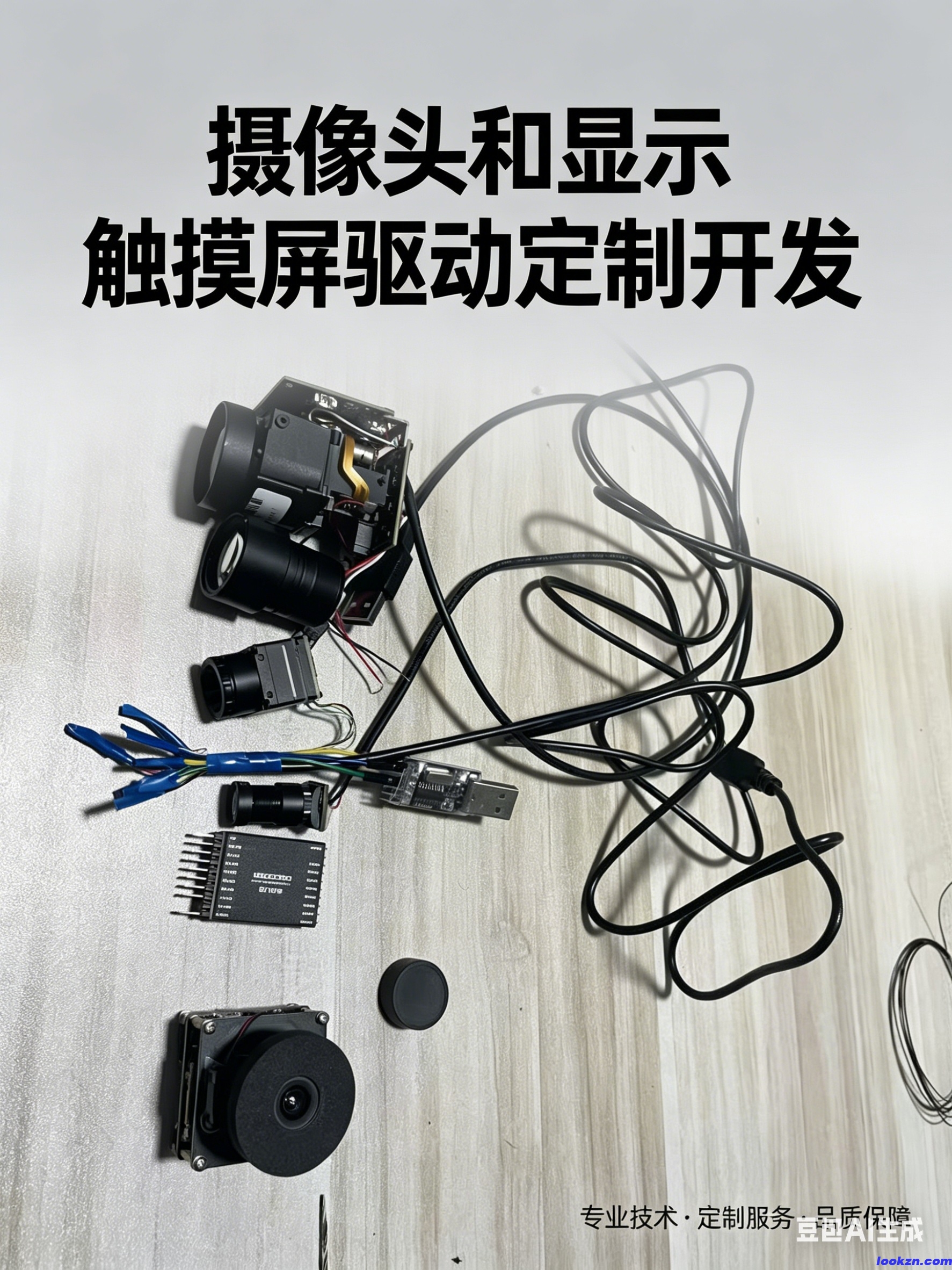摄像头和触摸屏驱动定制开发宣传图
